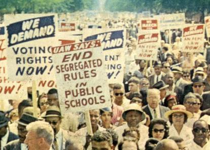 people at the march on washington