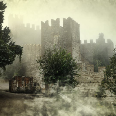 Castle in the mist